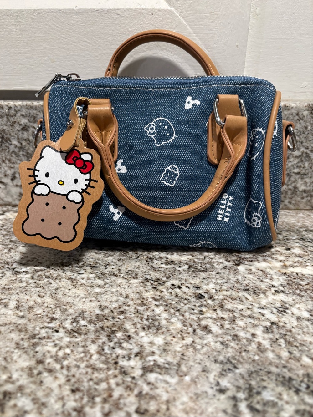 Hello Kitty Jean purse new